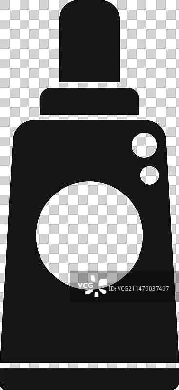 化妆品软管图标简约光泽图片素材