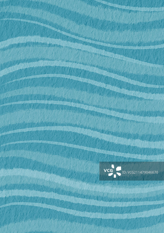 纸面背景上的抽象蓝色波浪线图片素材