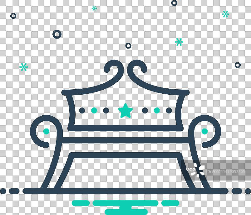 板凳上图片素材