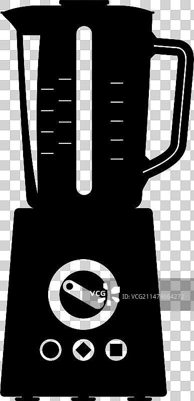 扁平风格的电动搅拌机图标图片素材