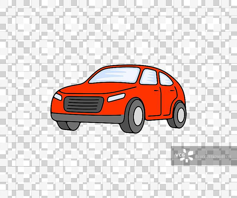 彩色汽车图形设计图片素材