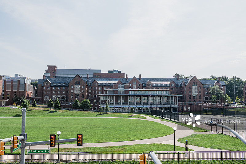 密歇根大学校园图片素材