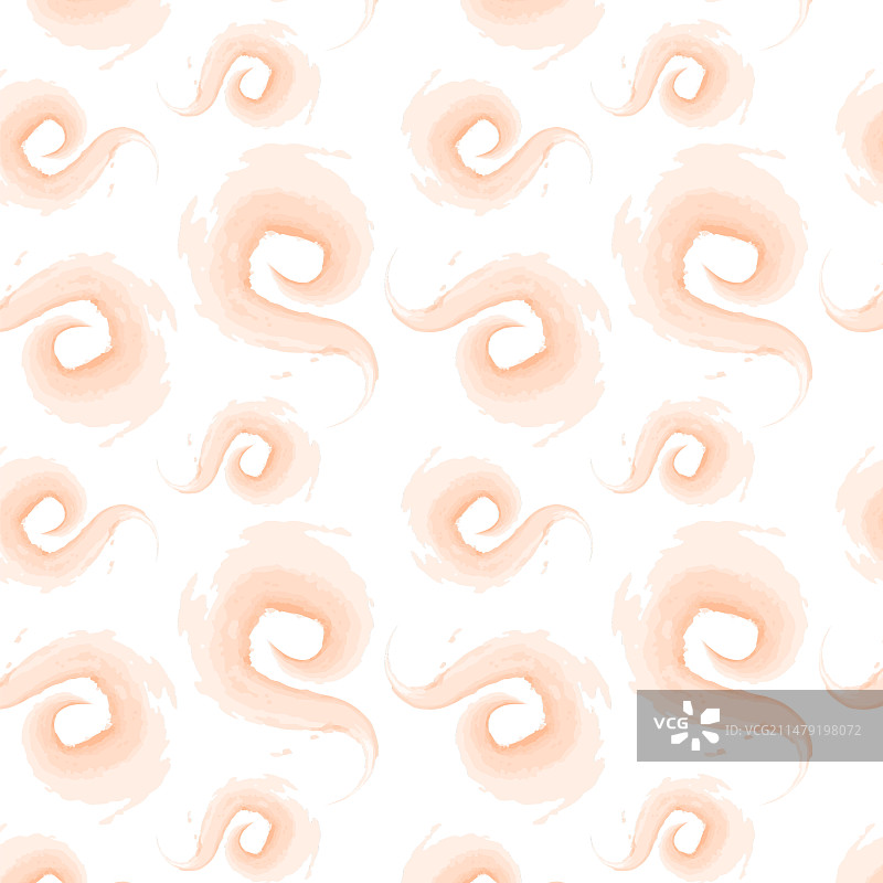 抽象圆形笔触无缝图案图片素材