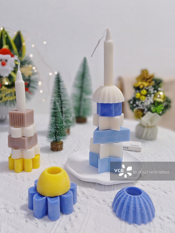 圣诞蜡烛图片素材