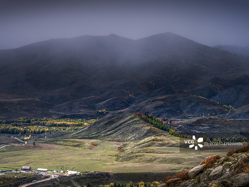 白哈巴印象图片素材