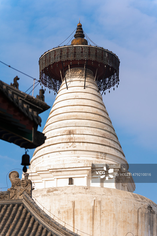 北京白塔寺图片素材