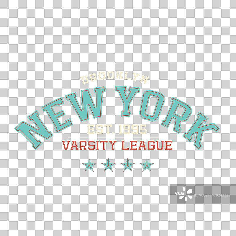 纽约大学联盟复古双色调设计图片素材