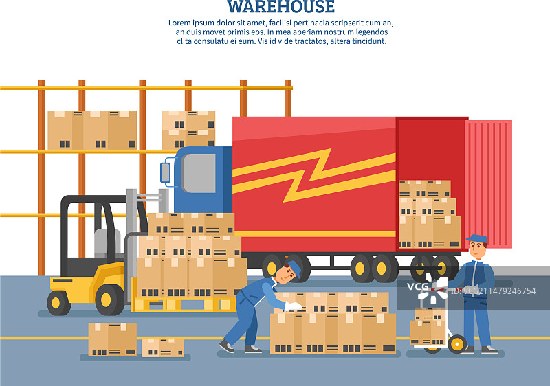 物流配送海报图片素材