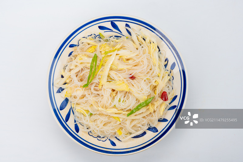 菜心粉丝图片素材