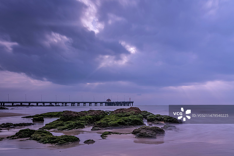 红石滩图片素材