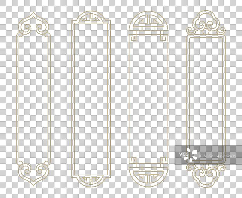 如意边框图案图片素材