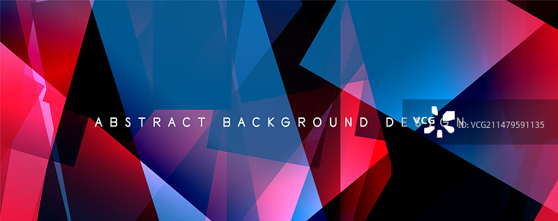 碎玻璃背景效果万花筒图片素材