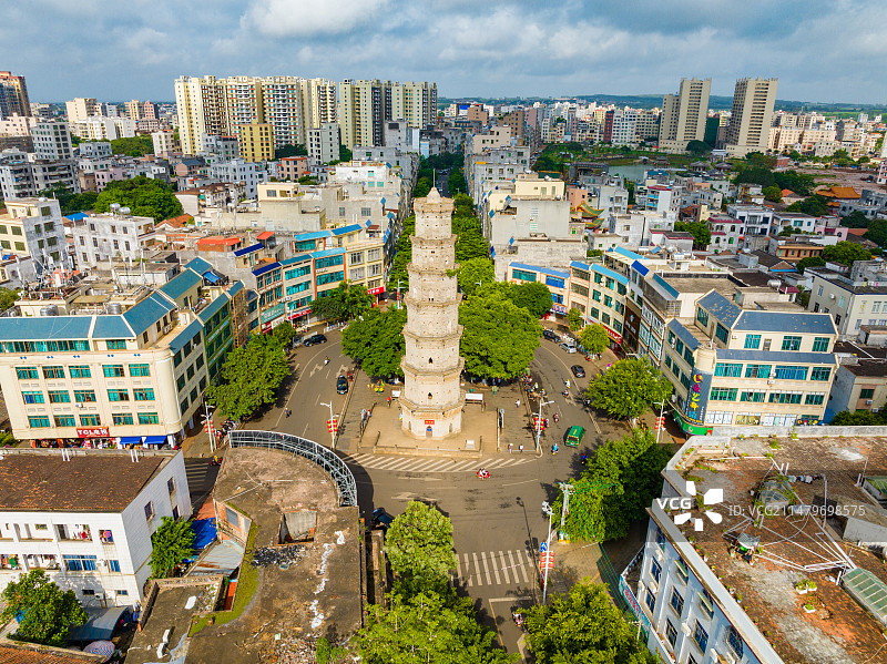 广东湛江徐闻县登云塔图片素材