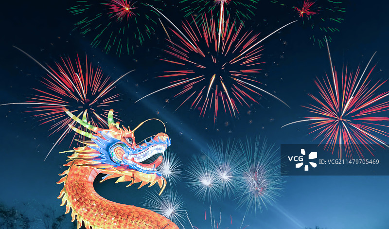 吉祥龙图片素材