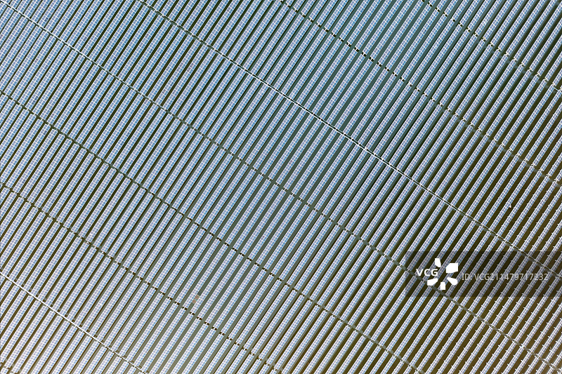 水上光伏发电站图片素材