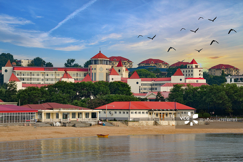 北戴河风光图片素材