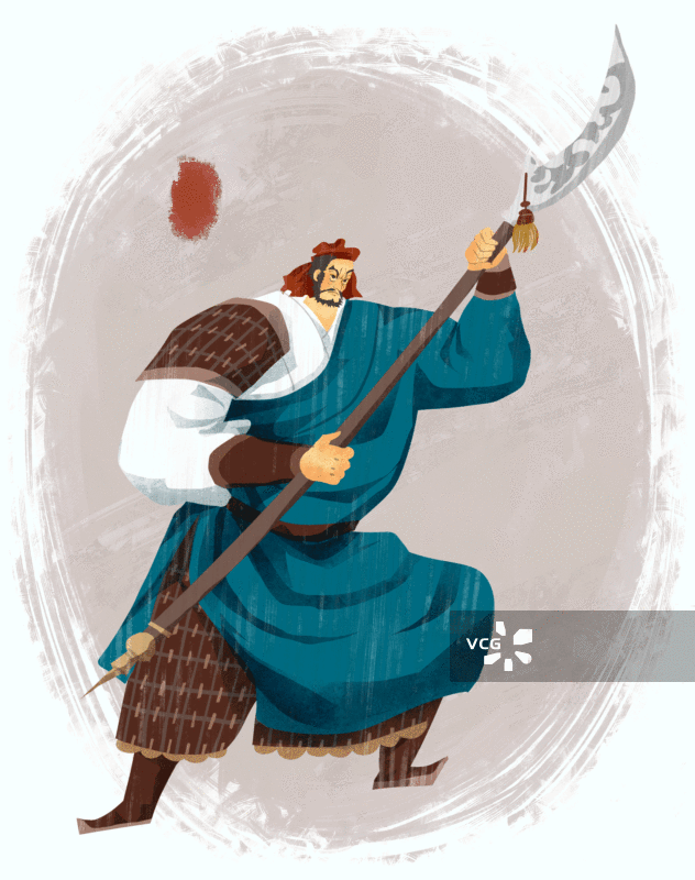 水浒传-地杰星·丑郡马·宣赞图片素材