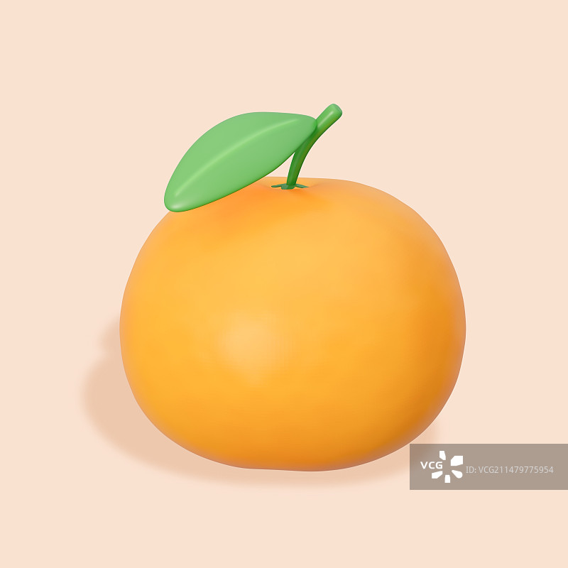 水果卡通3D清新插画图片素材