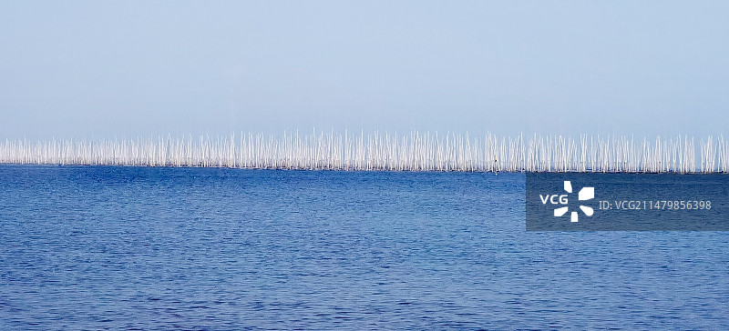 海上养殖基地图片素材