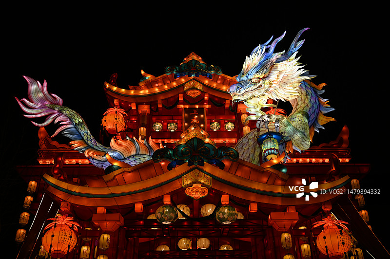 白鹭洲公园图片素材