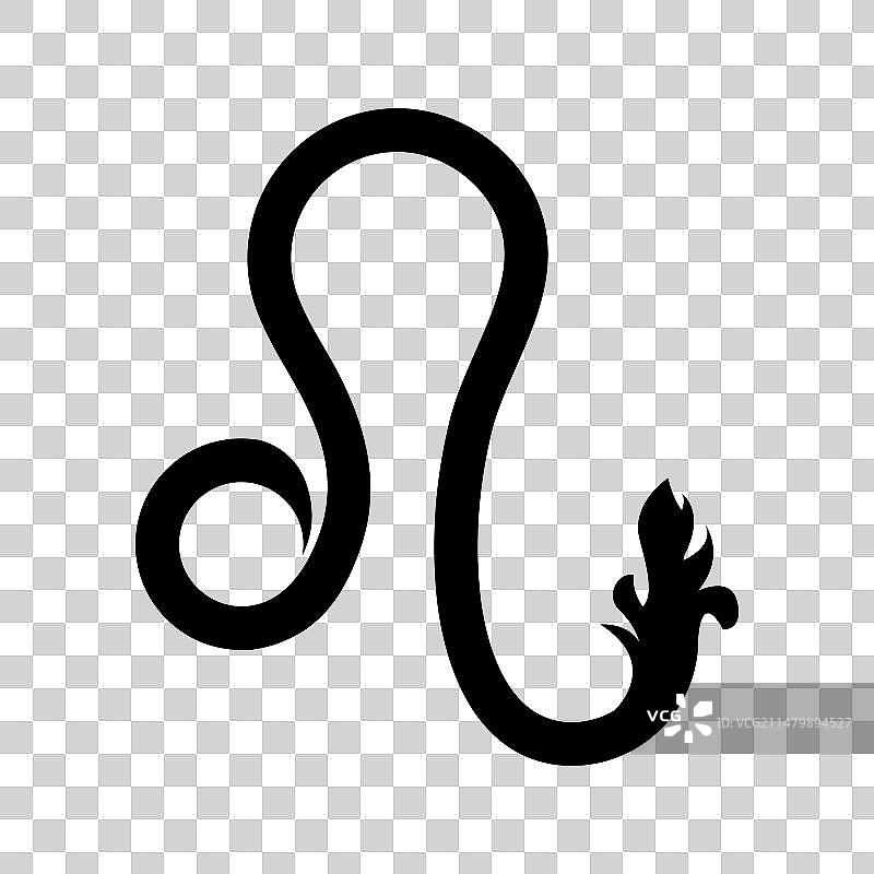 狮子座星星图标图片素材