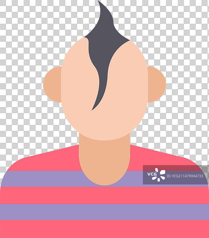 黑人男子图标图片素材