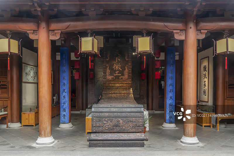 徽州古城徽州府衙三堂图片素材