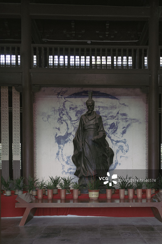 屈原祠堂图片素材