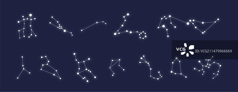十二星座图片素材