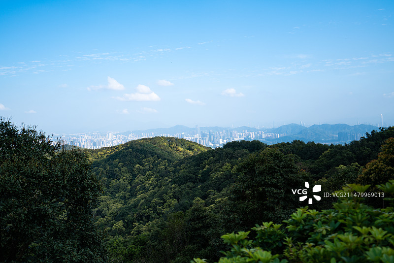 深圳宝安区阳台山森林公园图片素材