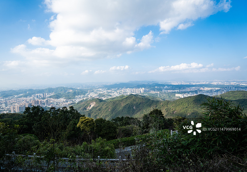 深圳宝安区阳台山森林公园图片素材