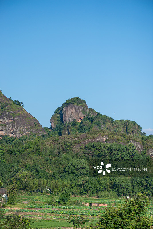 赣南地区丹霞地貌图片素材