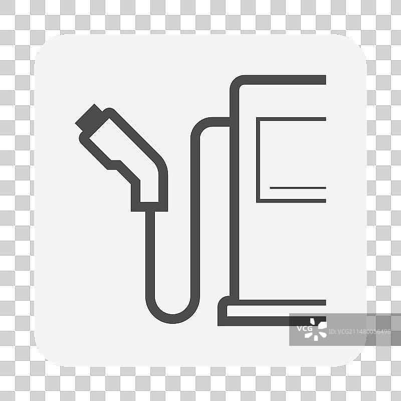 天然气加油枪图标图片素材