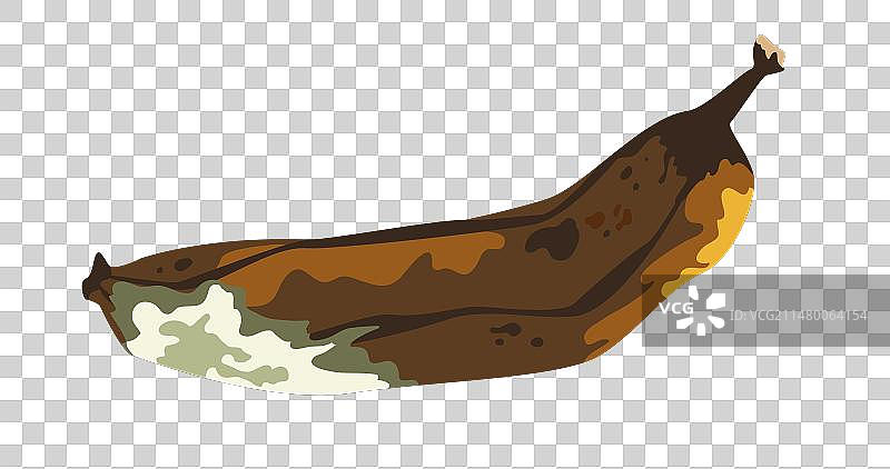 腐烂的香蕉图片素材