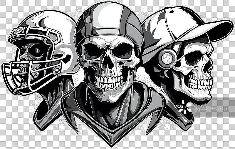 骷髅运动图片素材