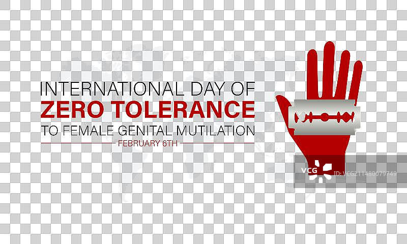 反对切割女性生殖器官国际日图片素材