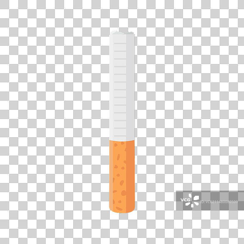 香烟扁平独立图标图片素材