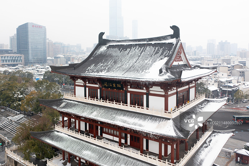 长沙杜甫江阁图片素材