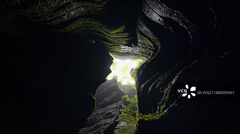 奥陶纪湖北恩施州4A梭布垭石林奇特景区图片素材