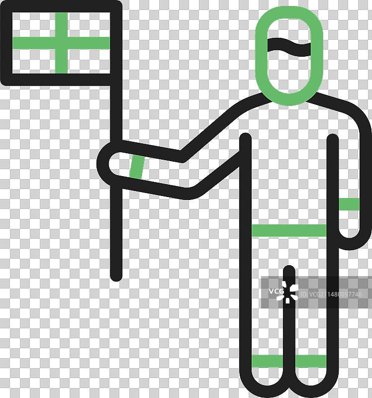 巡边员图标图片素材