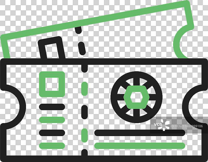 票券图标图像图片素材