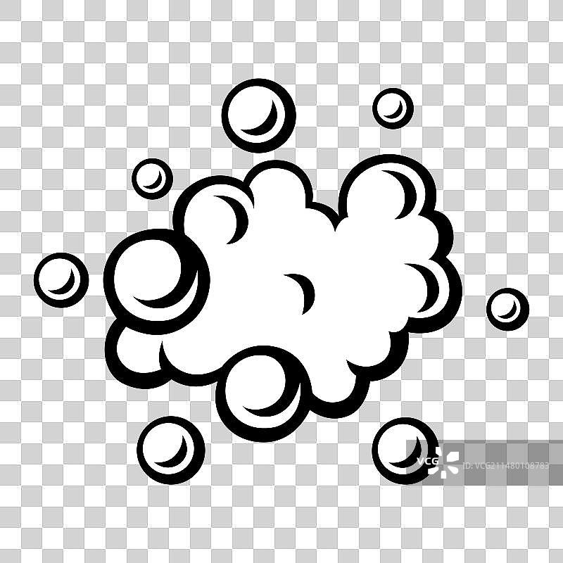 柔软的泡沫气泡图像图片素材