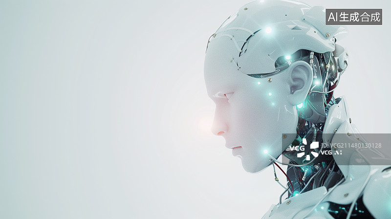 【AI数字艺术】前沿科技脑机接口的宣传图与实践运用的海报设计图图片素材