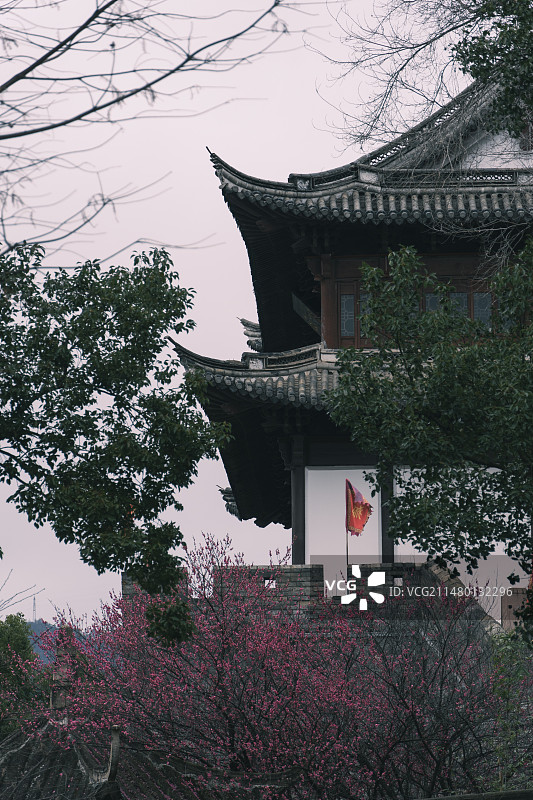 临海台州府城墙望江门图片素材