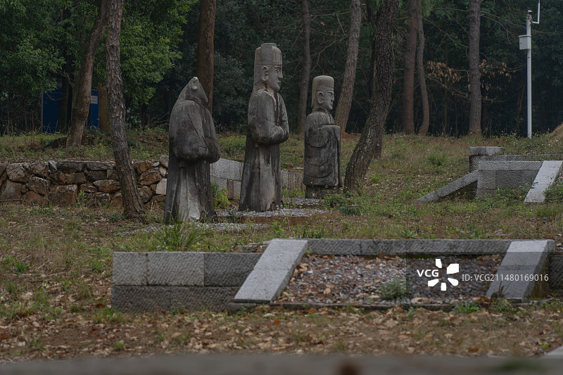 桂林靖江王陵之刘氏墓（恭惠王妃）图片素材