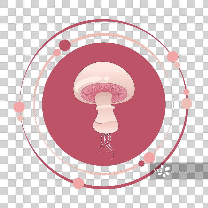 蘑菇真菌图形图标图片素材