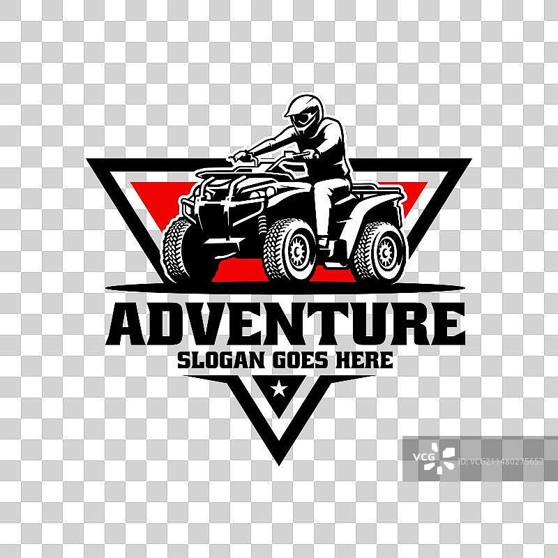 极限ATV骑行标志图片素材