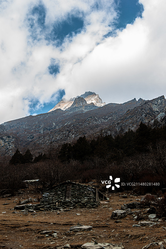 稻城亚丁图片素材