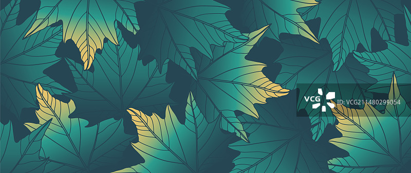 深绿色植物背景图片素材