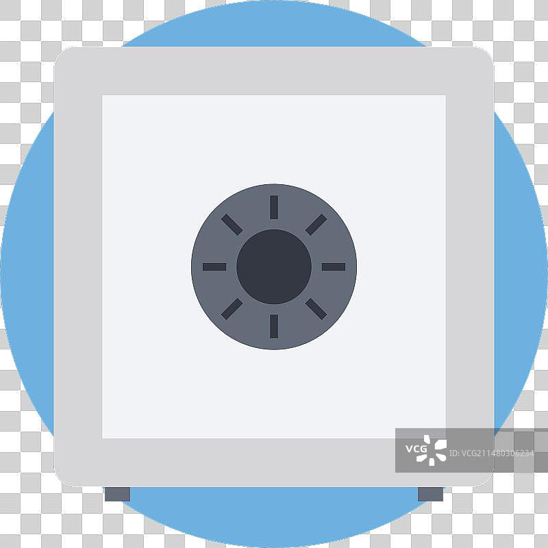 储物柜扁平图标图片素材